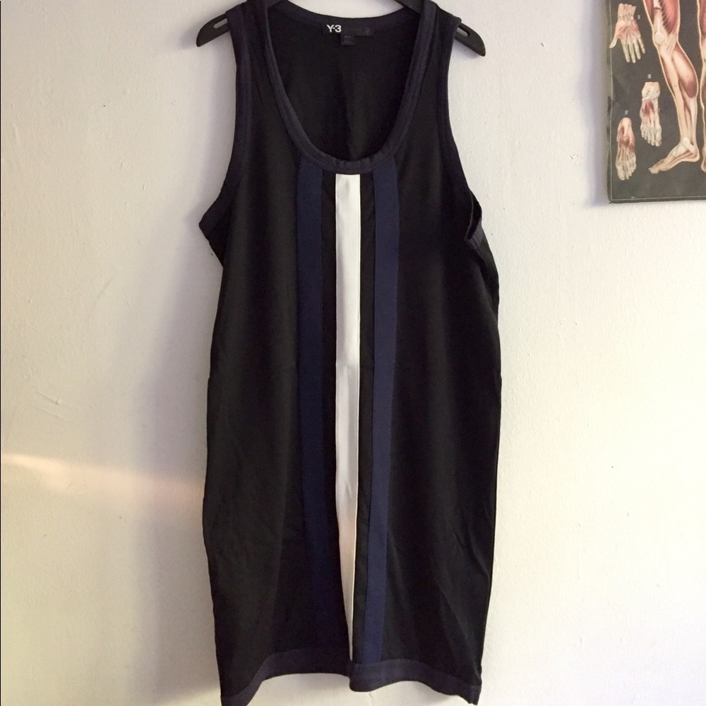 Y-3 navy/black  sample dress